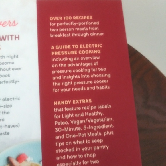Electric Pressure Cooker Cookbook ForTwo125 recipes NWT - Picture 3 of 6